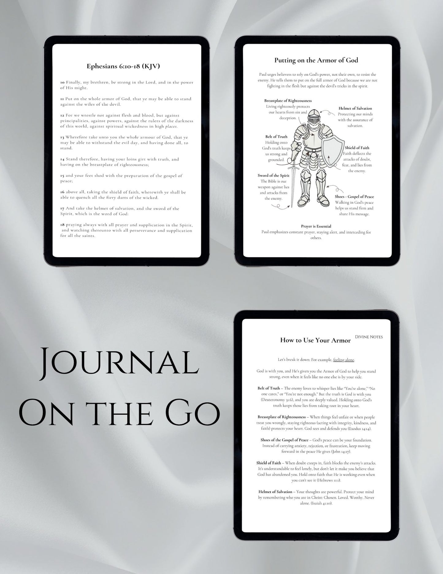Journal of Armor (Digital Product)
